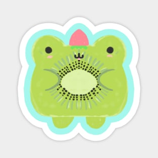 Kiwi frog Sticker